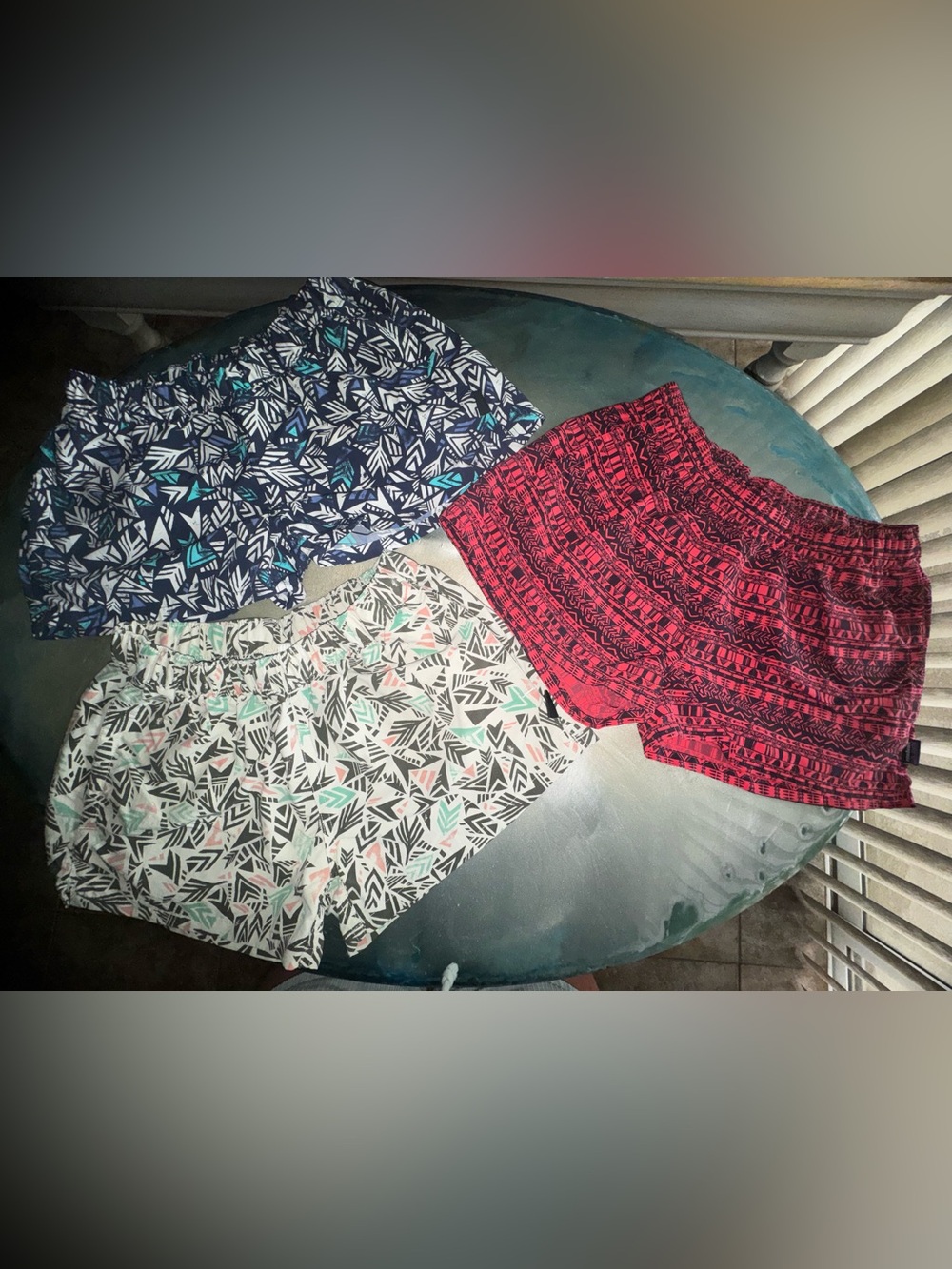 3 pairs PATAGONIA Barely Baggies